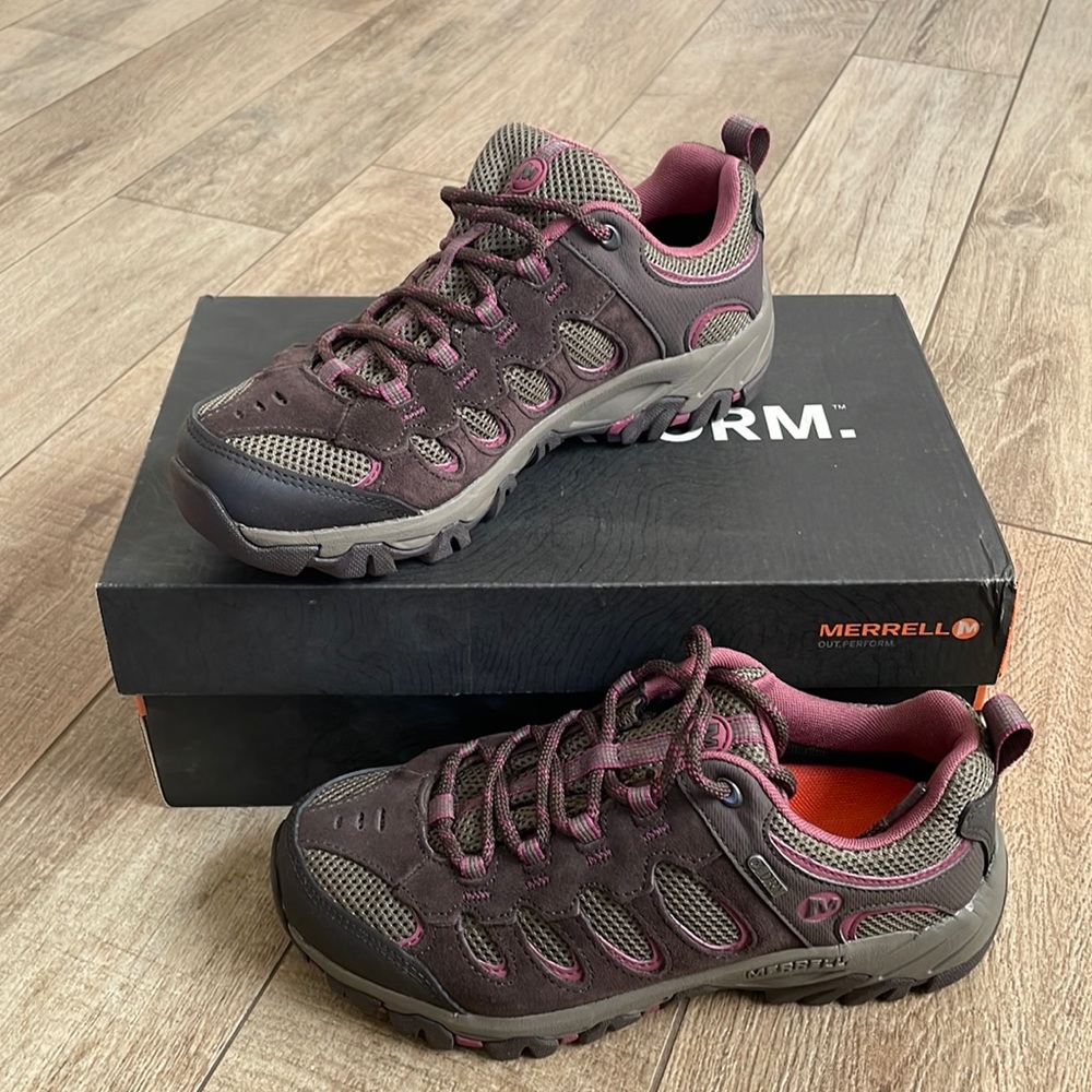 Merrell ridge pass waterproof hiking shoes